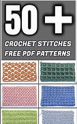Image result for Crochet Stitch Graphic