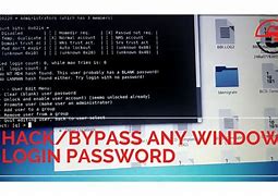 Image result for Bypassing Passwords