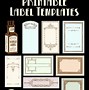 Image result for Free Clip Art Label Templates