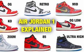 Image result for Air Jordan 1 All Colors