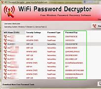 Image result for Wifi Password Decryptor