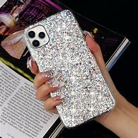 Image result for An iPhone Eleven Green Sparkly Case