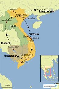 Image result for World Map Thailand and Hong Kong