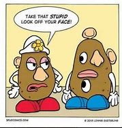 Image result for Mr Potato Head Jokes