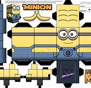 Image result for DIY Minion Papercraft