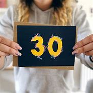 Image result for 30 Birthday Card