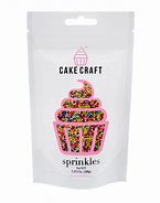 Image result for Rainbow Nonpareils for Cakes