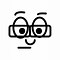 Image result for 1080X1080 Glasses Emoji