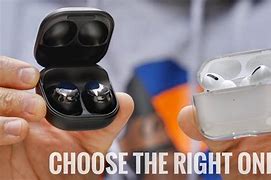 Image result for Galaxy Buds Vs. Air Pods Pro