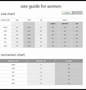 Image result for Lululemon Canada Size Chart