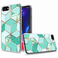 Image result for iPhone SE Case Gold Edge Turquoise Filling