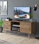 Image result for Wood TV Floor Stand