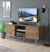 Image result for Solid Wood Low TV Stand