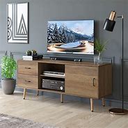 Image result for Storage Emulated TV Stand