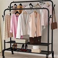 Image result for Heavy Duty Free Standing Clothes Rack