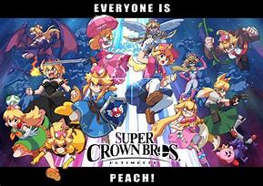 Image result for Peach Super Smash Bros Memes