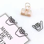 Image result for Hand Shaped Paper Clip
