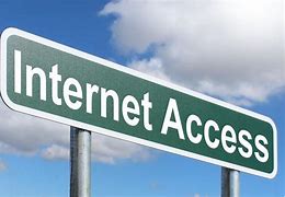 Image result for Internet Access Sign