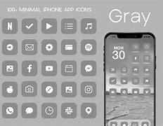 Image result for Home Screen Icons with Grey Background