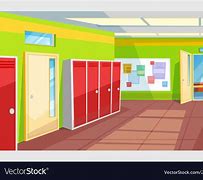 Image result for Inside a School Hallway Cartoon