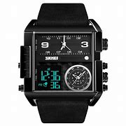 Image result for Square Digital Watch with Date