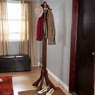 Image result for Metal and Wood into Coat Hanger