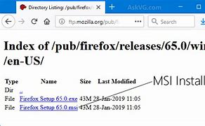 Image result for Firefox Msi Download