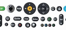 Image result for Individual Buttons On a TV Remote Control