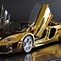 Image result for Cool Gold Cars Lamborghini