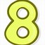 Image result for 8 Cosmic Number