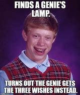 Image result for Lamp Genie Meme