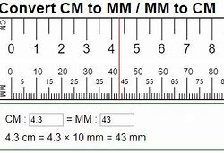 Image result for 60 Cm to mm