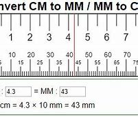 Image result for 10 mm Is How Many Cm