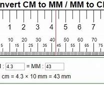 Image result for 1 Cm into mm