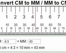 Image result for 4 mm to Cm