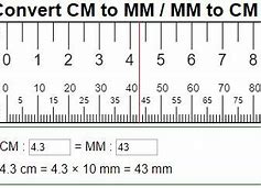 Image result for 6 Cm to mm