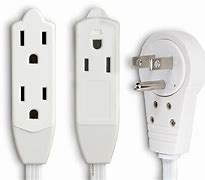 Image result for Flat Wall Plug Extension Cord