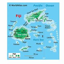 Image result for Islands Near Fiji Map