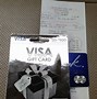 Image result for Visa Gift Card 0 Dollar