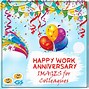 Image result for Work Anniversary Greetings