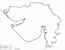 Image result for Gujarat Blank Map