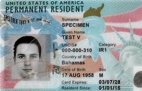 Image result for Permanent Resident Green Card