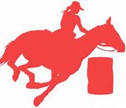 Image result for Barrel Racing Horse Outline