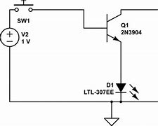 Image result for Simple NPN Transistor Circuit