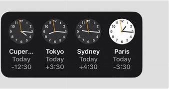 Image result for iPhone Home Screen Clock
