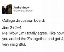 Image result for Discussion Board Meme