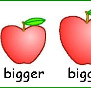 Image result for Big Bigger Biggest Grammar