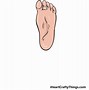 Image result for Feet Front View Drawing