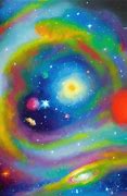 Image result for Beautiful Galaxy Paintings