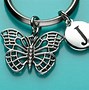 Image result for Small Monarch Butterfly Keychain